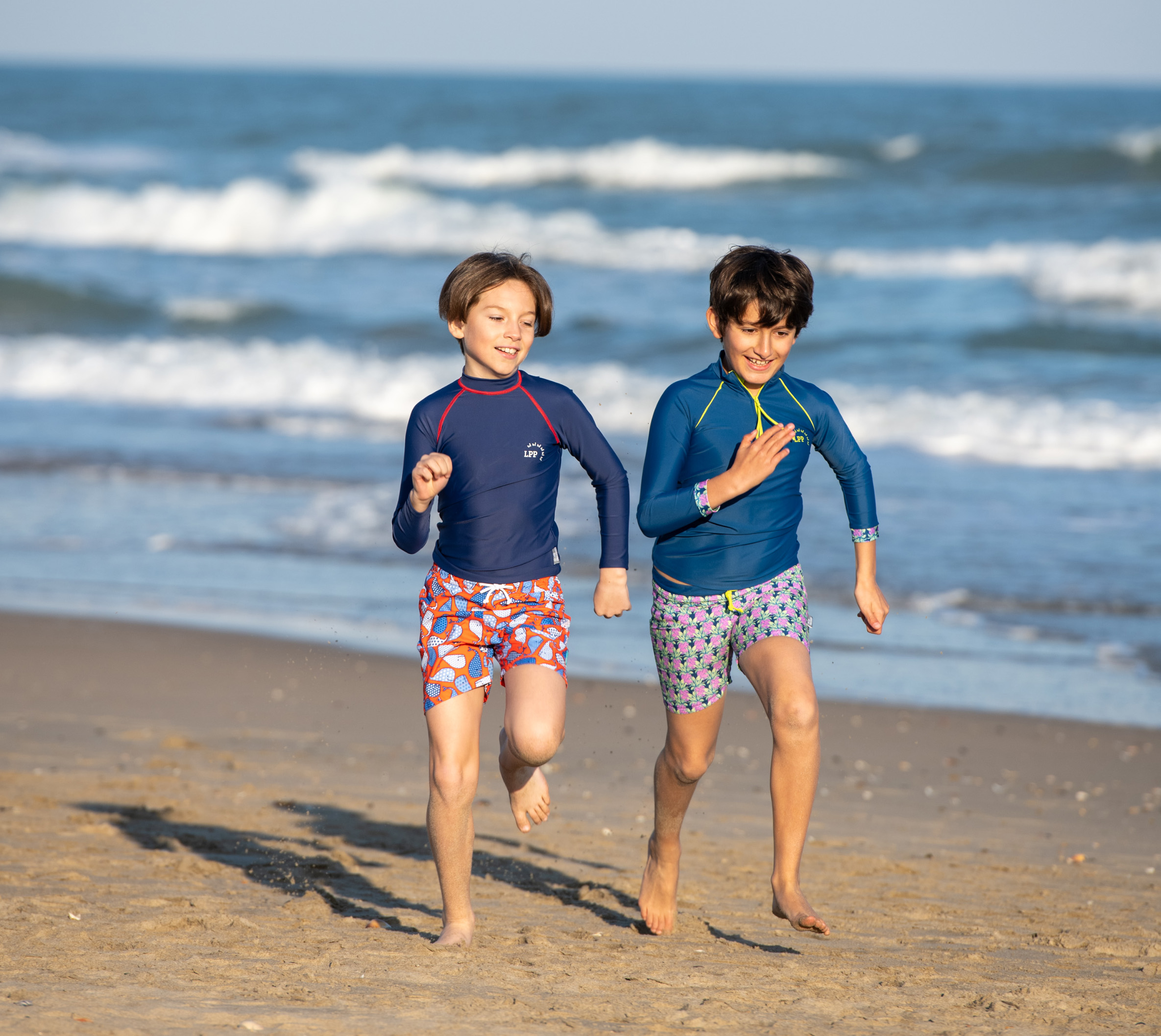 T-shirt anti-UV à manches longues Amphibious pour garçon